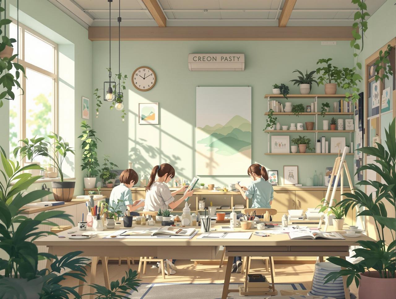 韩漫剧免费 - 品牌故事 韩漫剧免费品牌故事 - 动画工作室创作场景